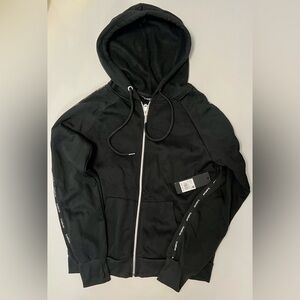 Nwt Bebe Black Hoodie Thumb Holes Medium M